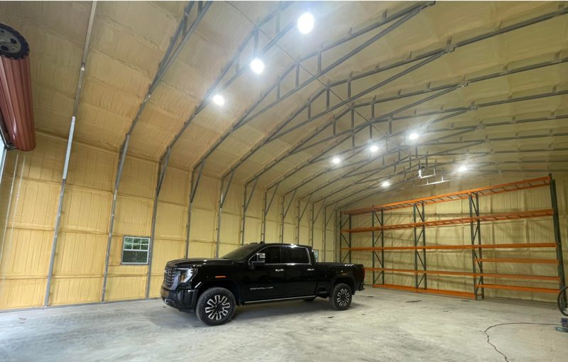 100 Watt Hb3 Ufo Highbay Lighting Up Pole Barn