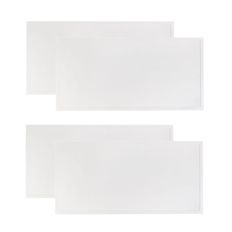 25 / 30 / 40 Watt Adjustable 2X4 LED Backlit Panel Light 4 Pack