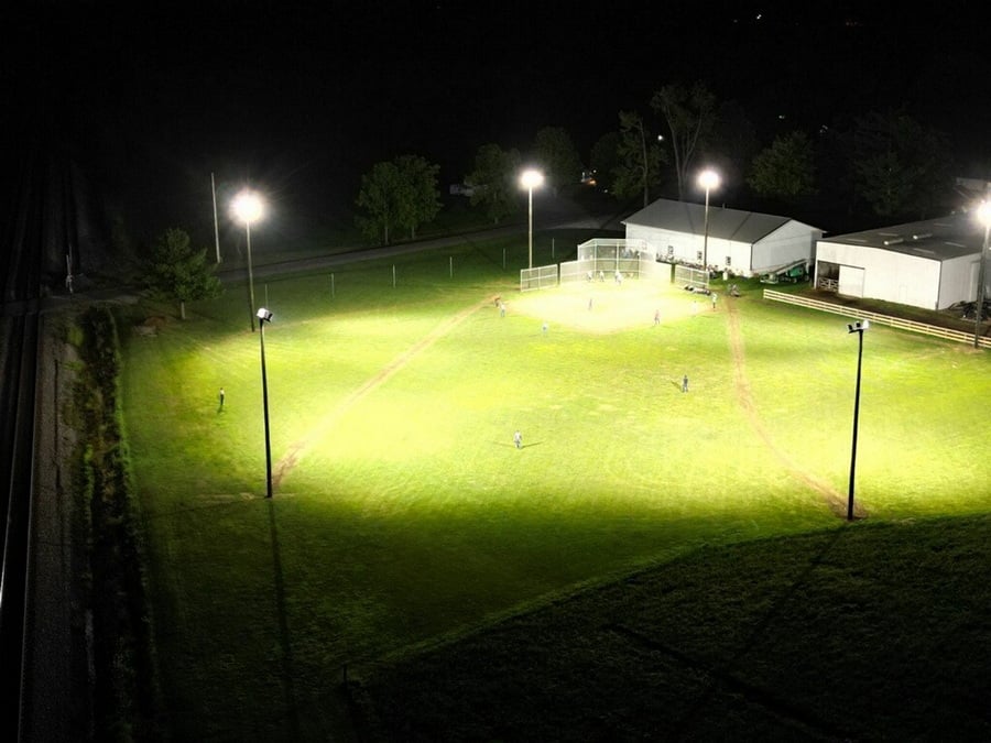 600 Watt Led Imf Flood Light For Baseball Field