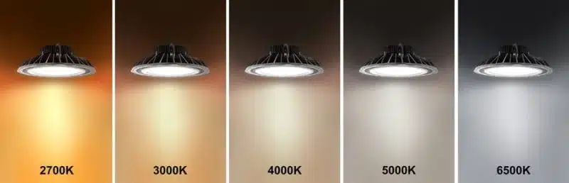 Warehouse Lights Color Temperatures