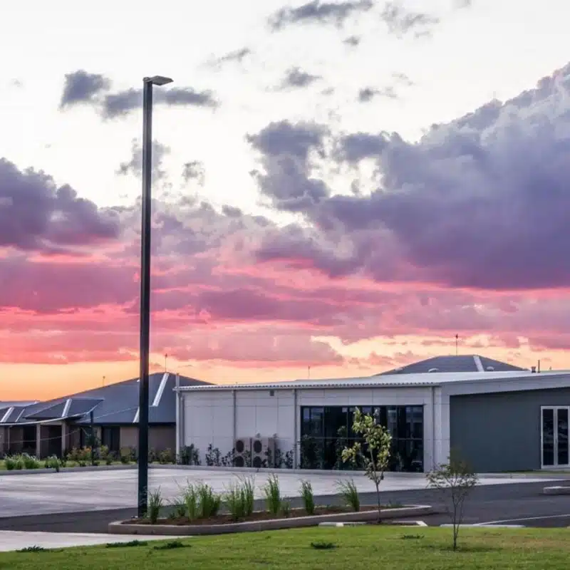 Square Fiberglass Pole Anchor Base