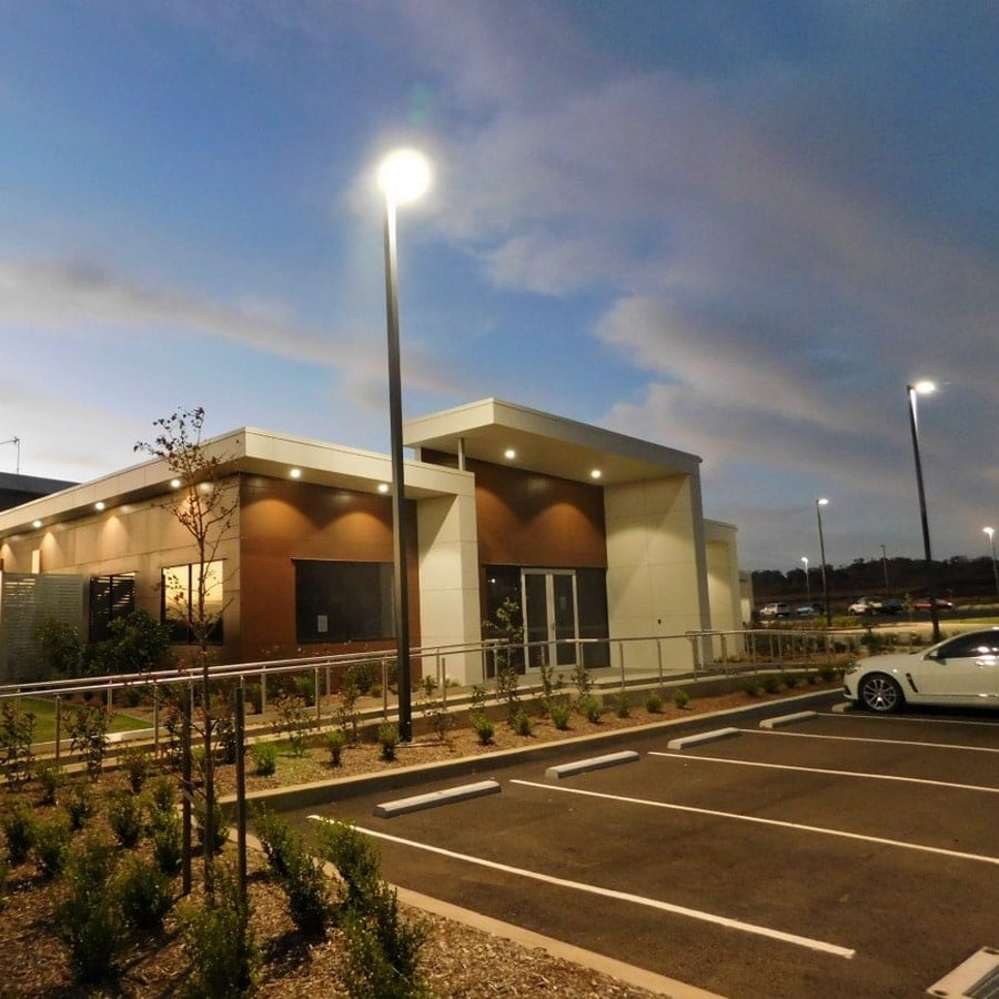 Fiberglass Square Light Poles