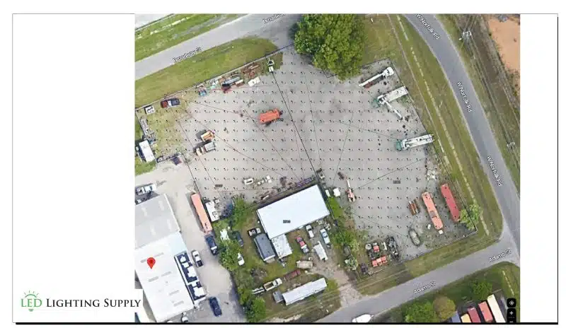 Construction Site Lighting Plan 2