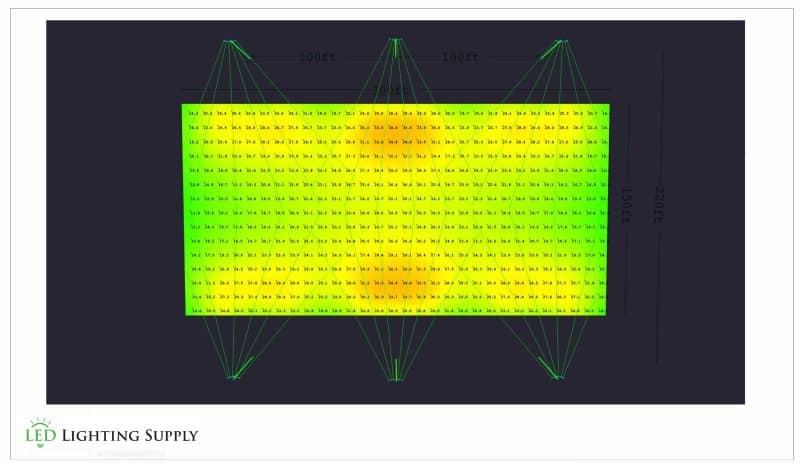 Horse Arena Lighting Plan 3