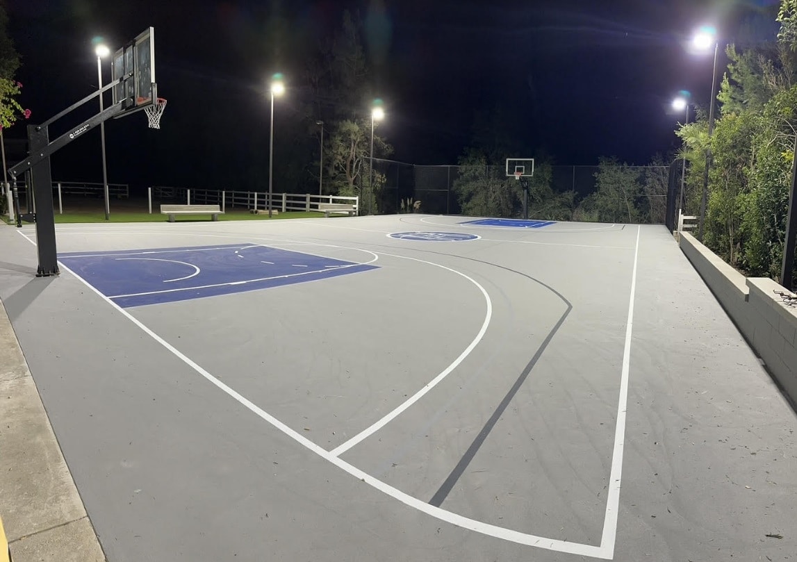 Led Basketball Court