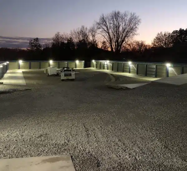 Led Wall Packs On Storage Units