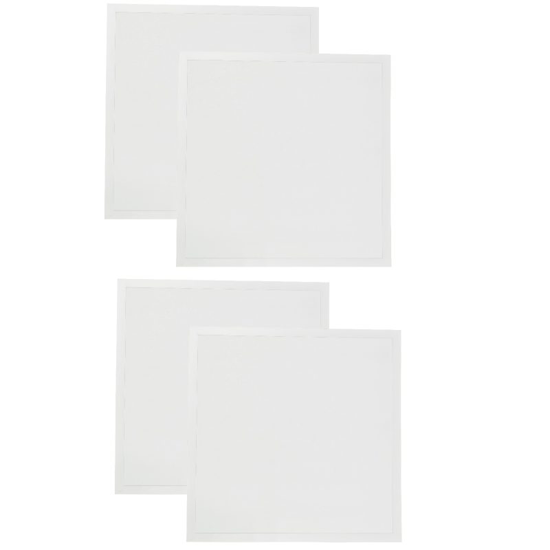 20 / 25 / 30 Wattage Adjustable 2X2 LED Backlit Panel Light 4 Pack