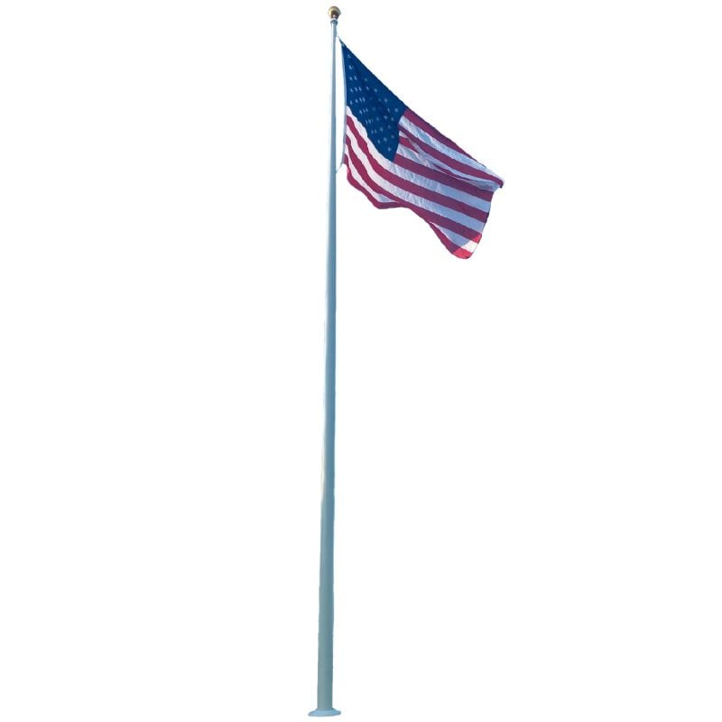 Fiberglass Flag Pole 125mph