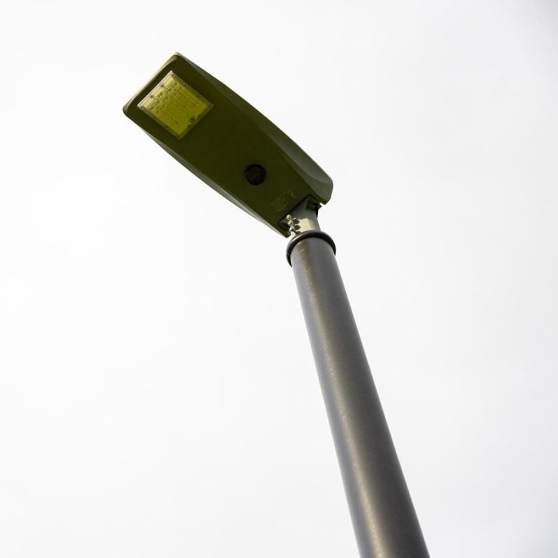 Round Fiberglass Pole High Wind Zone Rated 3 EPA at 160 MPH