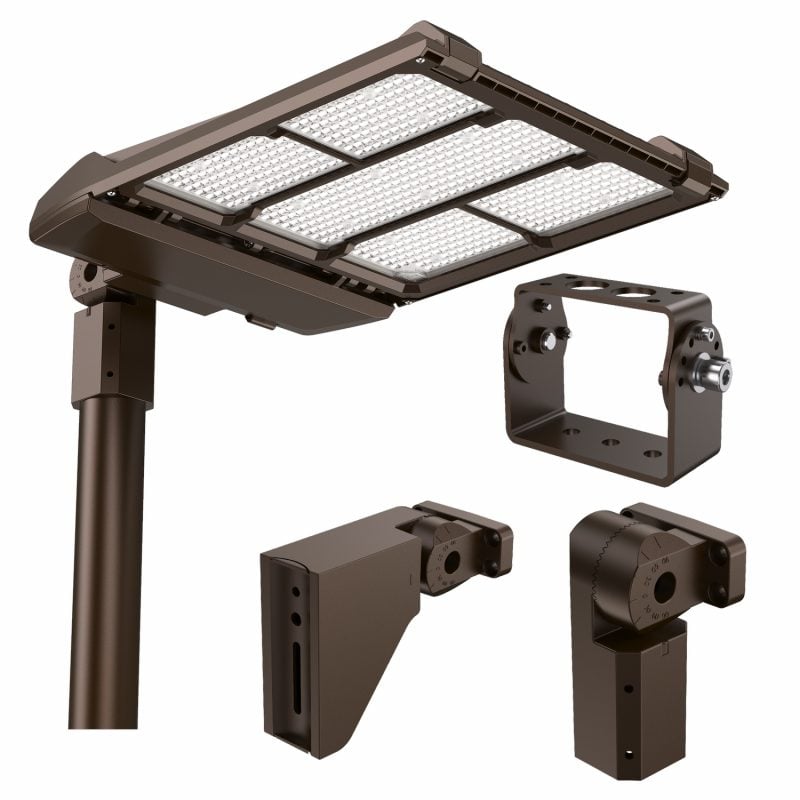 180 / 240 / 300 Watt Adjustable LED Shoebox Area Light