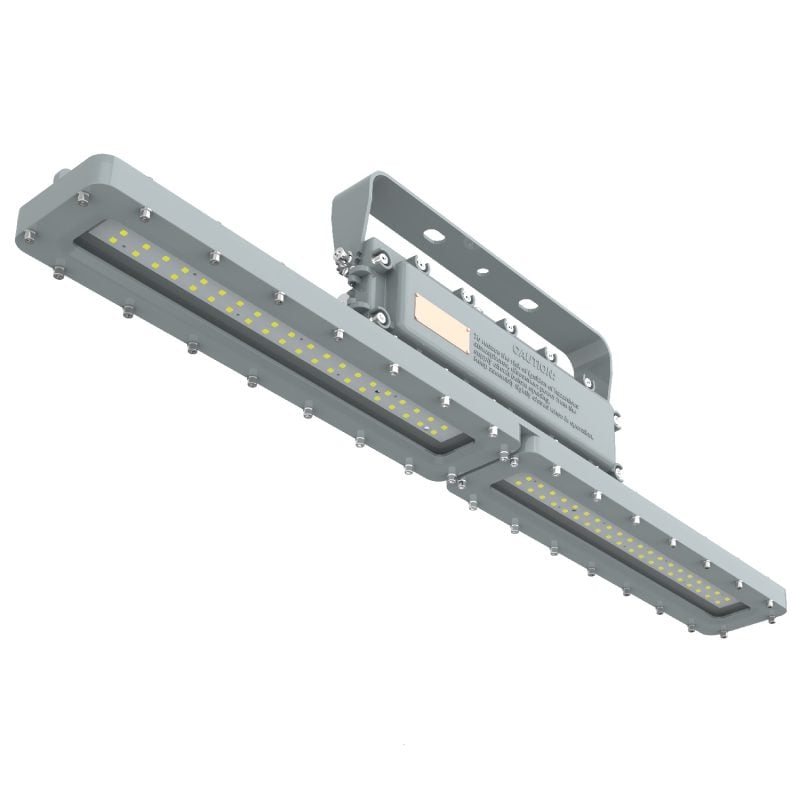 40 / 60 / 80 / 100 Watt Explosion Proof Linear LED Light | 5600 to 14000 Lumens C1D1