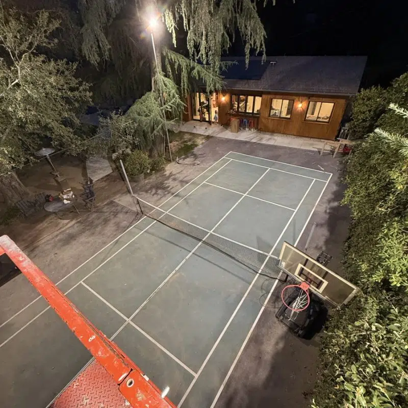 Mllg Led Fld5 150 Cc Pc Badminton Court Install