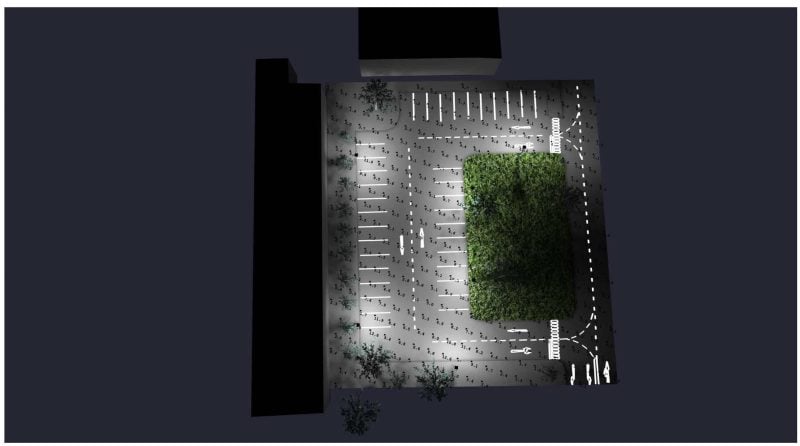 Parking Lot Heat Map