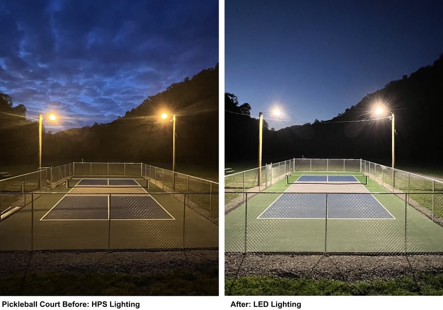 Pickleball Court Before And After