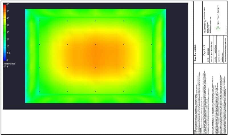 Pole Barn Heat Map 1
