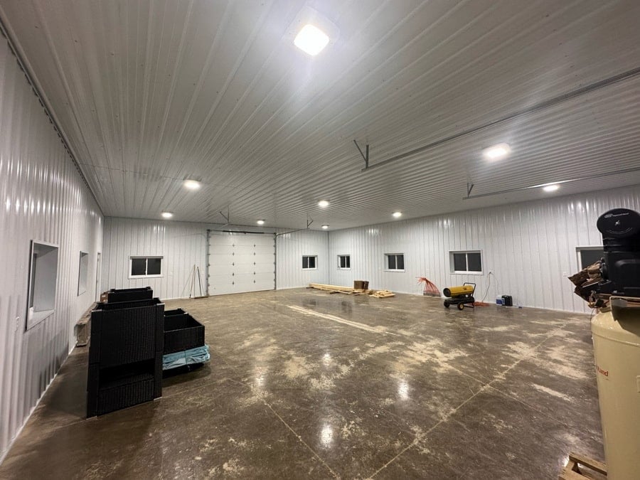 Shop With Led Low Bays