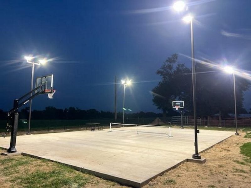 Sport Court With Led Lighting 2
