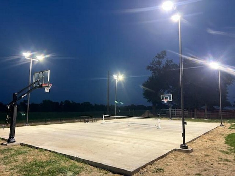 Sport Court With Led Lighting 2