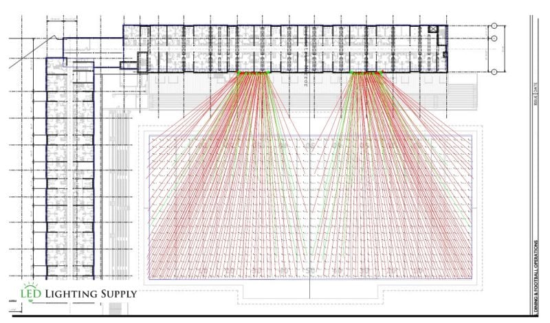 Stadium Lighting Plan 2