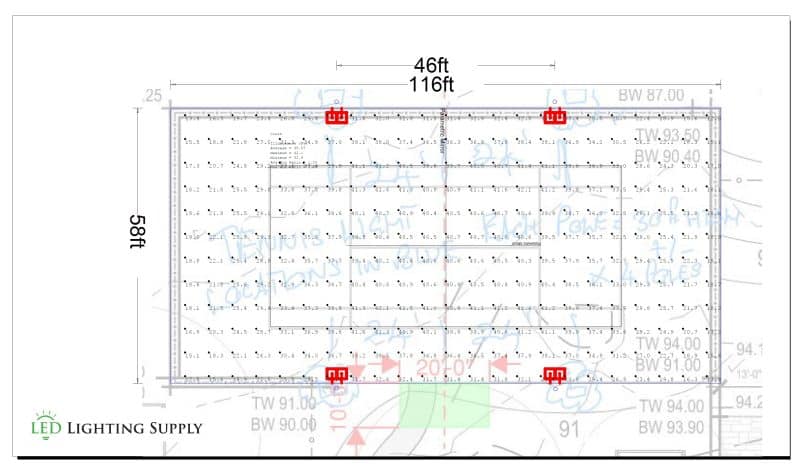 Tennis Lighting Plan 2