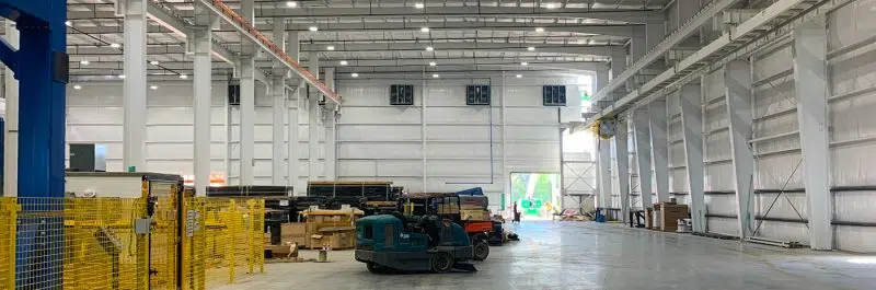 Warehouse Lighting with LED