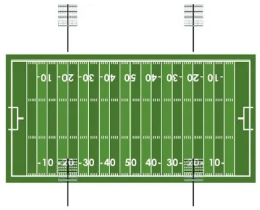 4 Pole Football Field