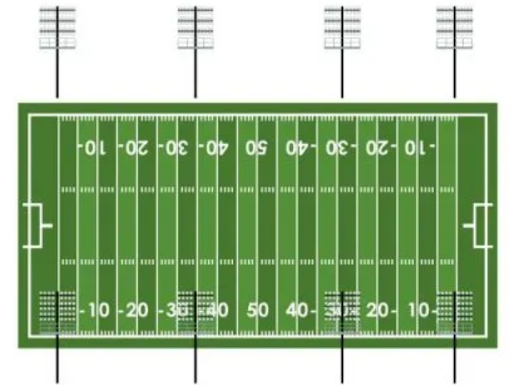 8 Pole Football Field