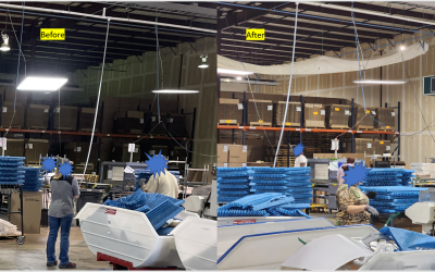 UFO High Bay Lights Case Study: Camfil