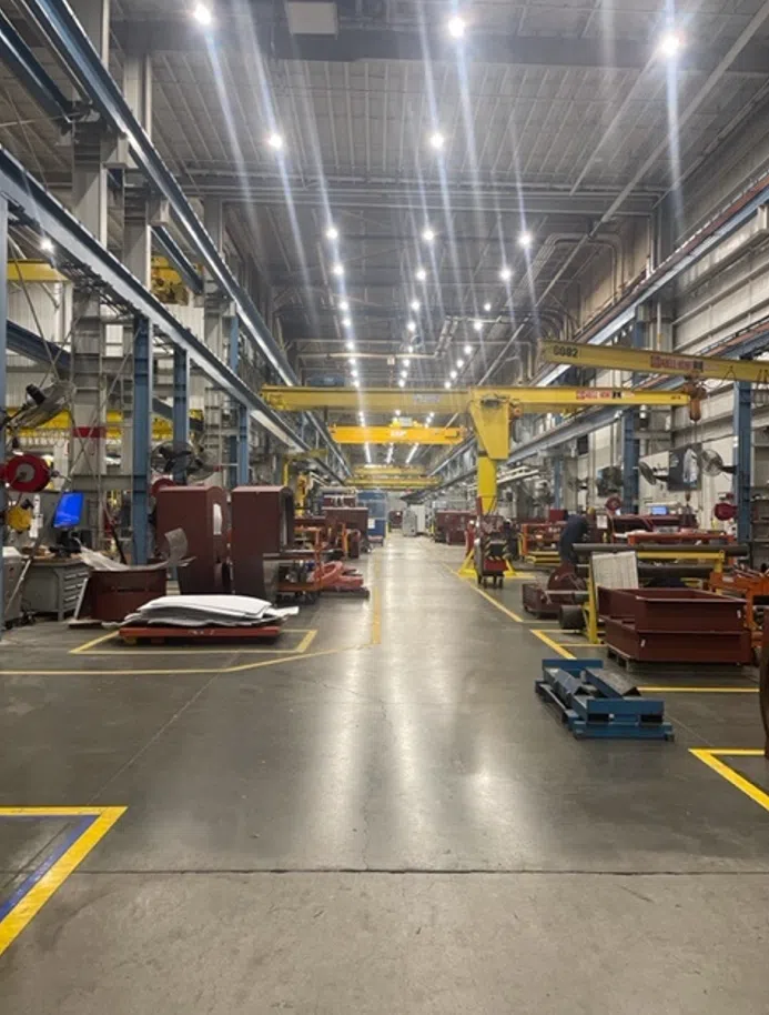 Industrial Lighting with LED UFO Fixtures