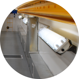 LED Lights for Service Pits